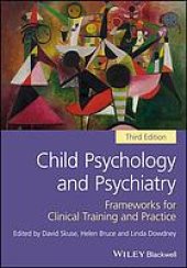 book Child Psychology and Psychiatry