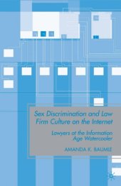 book Sex Discrimination and Law Firm Culture on the Internet