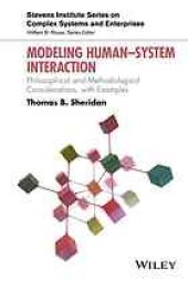 book Modeling human-system interaction : philosophical and methodological considerations, with examples