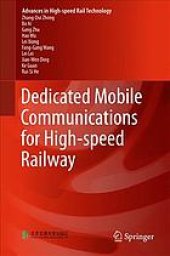book Dedicated mobile communications for high-speed railway