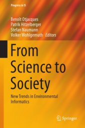 book From science to society : new trends in environmental informatics