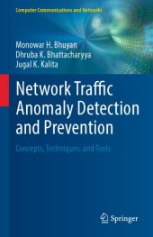 book Network traffic anomaly detection and prevention : concepts, techniques, and tools