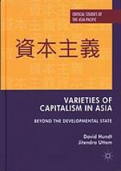 book Varieties of capitalism in Asia : beyond the developmental state