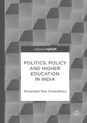 book Politics, policy and higher education in India