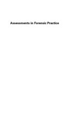 book Assessments in forensic practice : a handbook