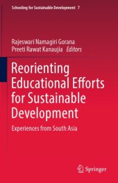 book Reorienting Educational Efforts for Sustainable Development : Experiences from South Asia