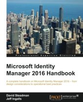 book Microsoft Identity Manager 2016 Handbook