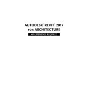 book Autodesk Revit 2017 for architecture : no experience required