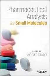 book Pharmaceutical analysis for small molecules