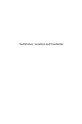 book Fluid-structure interactions and uncertainties : Ansys and fluent tools