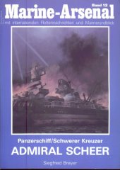 book Marine-Arsenal 012 - Panzerschiff - Schwerer Kreuzer Admiral Scheer