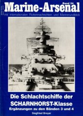 book Marine-Arsenal 024 - Die Schlachtschiffe der Scharnhorst-klasse