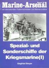 book Marine-Arsenal 030 - Spezial- und Sonderschiffe der Kriegsmarine (I)