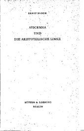 book Avicenna und die aristotelische Linke