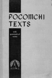 book Pocomchi texts with grammatical notes