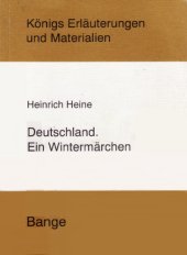 book Heinrich Heine, Ein Wintermärchen