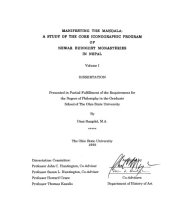 book Manifesting the Mandala : a study of the core iconographic program of Newar Buddhist Monasteries in Nepal [PhD thesis]