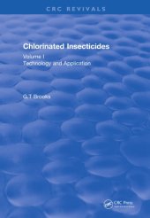 book Chlorinated insecticides. Volume I, Technology and application