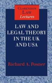 book Law and Legal Theory in England and America