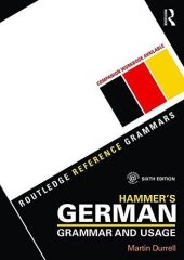 book Hammer’s German Grammar and Usage