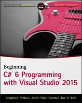 book Beginning C# 6 Programming with Visual Studio 2015