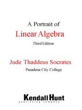 book A Portrait of Linear Algebra