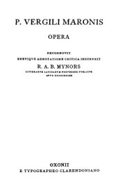 book P. Vergili Maronis Opera