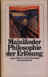 book Die Philosophie der Erlösung