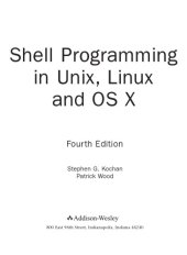 book Shell Programming in Unix, Linux and OS X