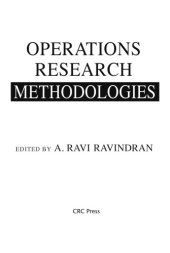 book Operations Research Methodologies