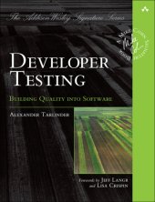 book Developer Testing: Building Quality into Software