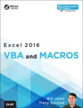 book Excel 2016 VBA and Macros