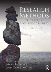 book Research Methods in Critical Security Studies: An Introduction