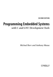 book Programming Embedded Systems with C and GNU Development Tools