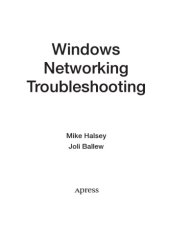 book Windows Networking Troubleshooting