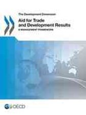 book Aid for trade and development results a management framework