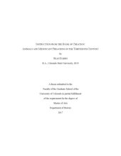 book Instruction from the Book of Creation: Animals and Mendicant Preaching in the Thirteenth Century