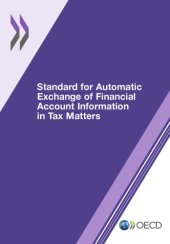 book Standard for automatic exchange of financial account information in tax matters