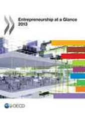 book Entrepreneurship at a Glance 2013.