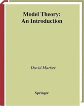 book Model Theory: An Introduction