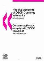 book National accounts of OECD countries 1996-2007 = Comptes nationaux des pays de l’OCDE 1996-2007.