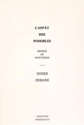 book L’appât des possibles : Reprise de Whitehead