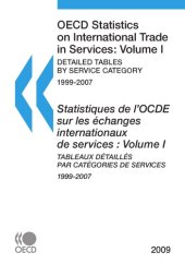 book OECD statistics on international trade in services = Statiques de l’OECD sur les échanges internationaux de services.