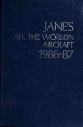 book Jane’s All the World’s Aircraft 1986-87