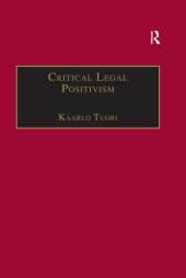 book Critical legal positivism