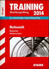 book Lösungen zu Training Abschlussprüfung Mathematik Realschule - Niedersachsen