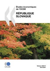 book Études économiques de l’OCDE : République slovaque 2007.