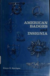 book American Badges and Insignia