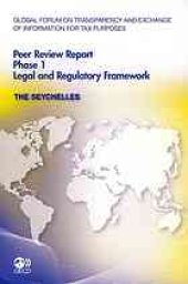 book Peer Reviews - the Seychelles 2011 : Phase 1: Legal and Regulatory Framework.