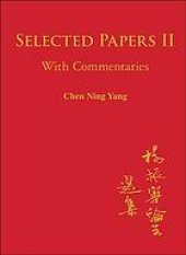 book Selected papers II : with commentaries